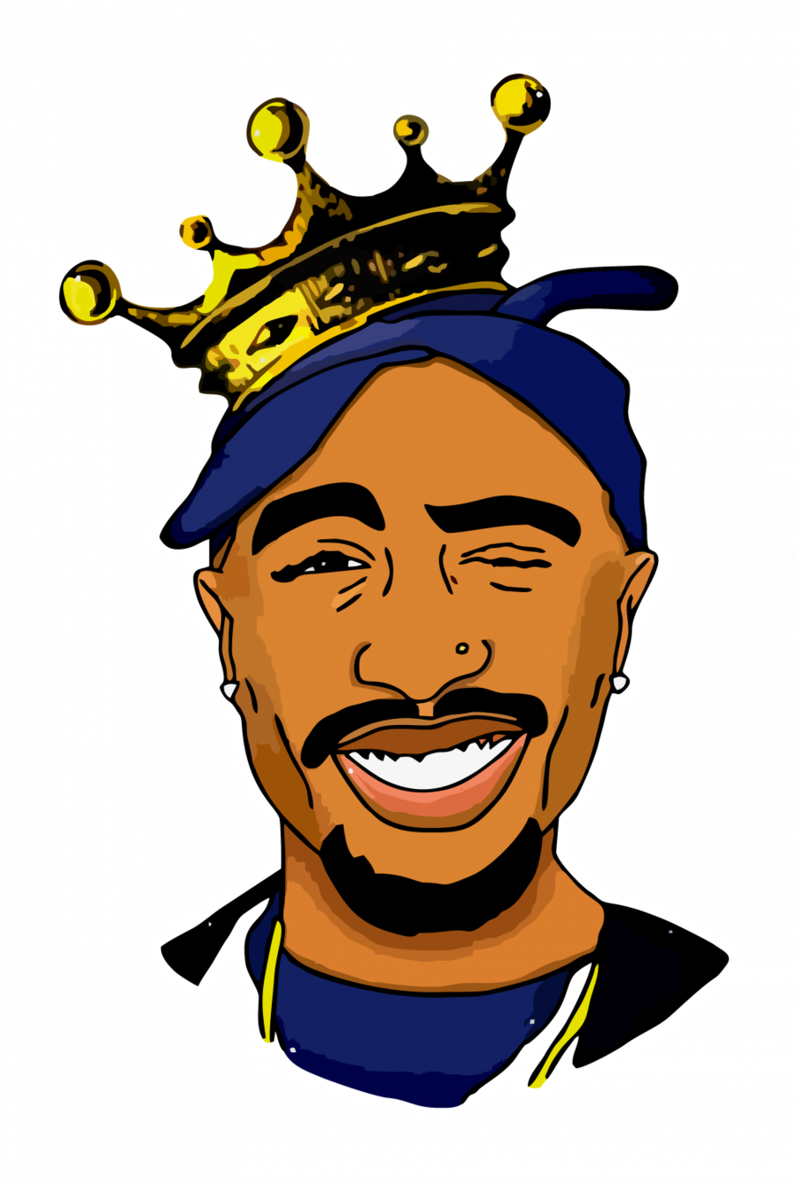 2pac Drawing Free download on ClipArtMag