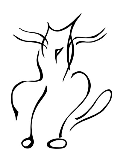 Abstract Cat Drawing Free Download On Clipartmag