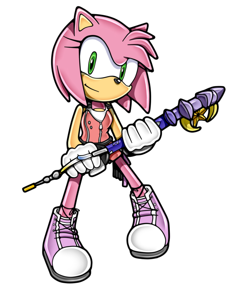 Amy Rose Drawing Free download on ClipArtMag