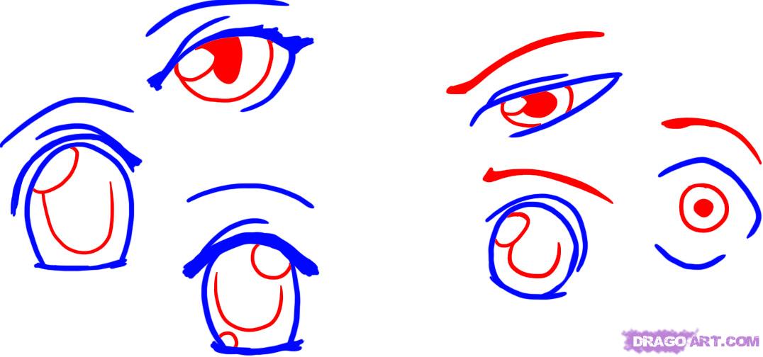 Anime Eyes Drawing Free Download On Clipartmag