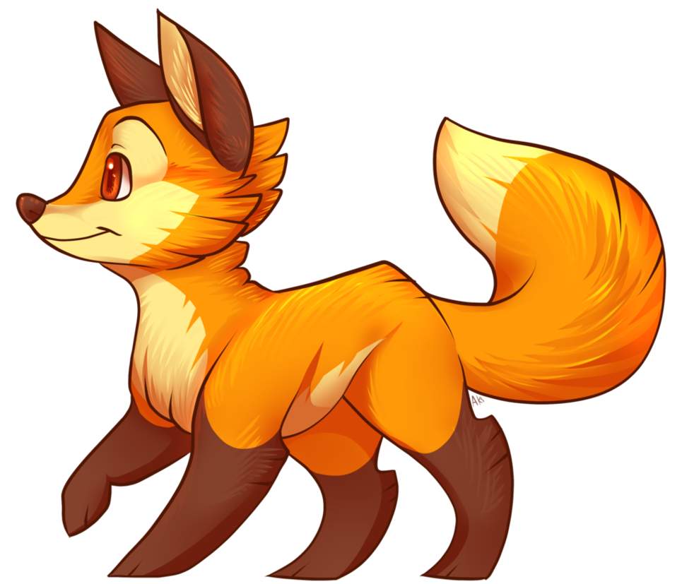 Anime Fox Drawing | Free download on ClipArtMag