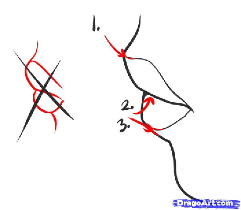 Anime Mouth Drawing | Free download on ClipArtMag
