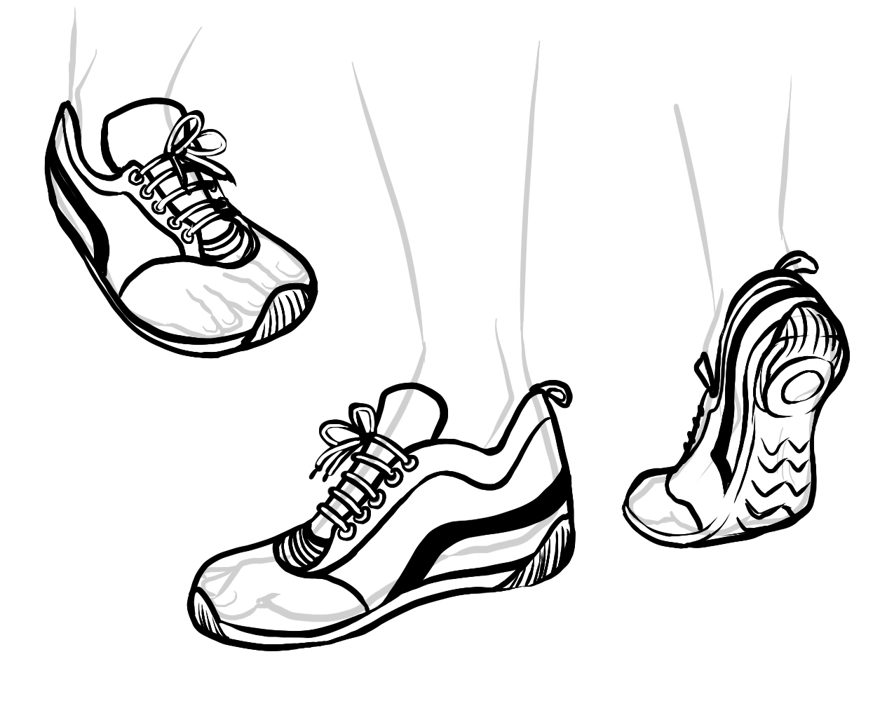 Anime Shoes Drawing Free download on ClipArtMag