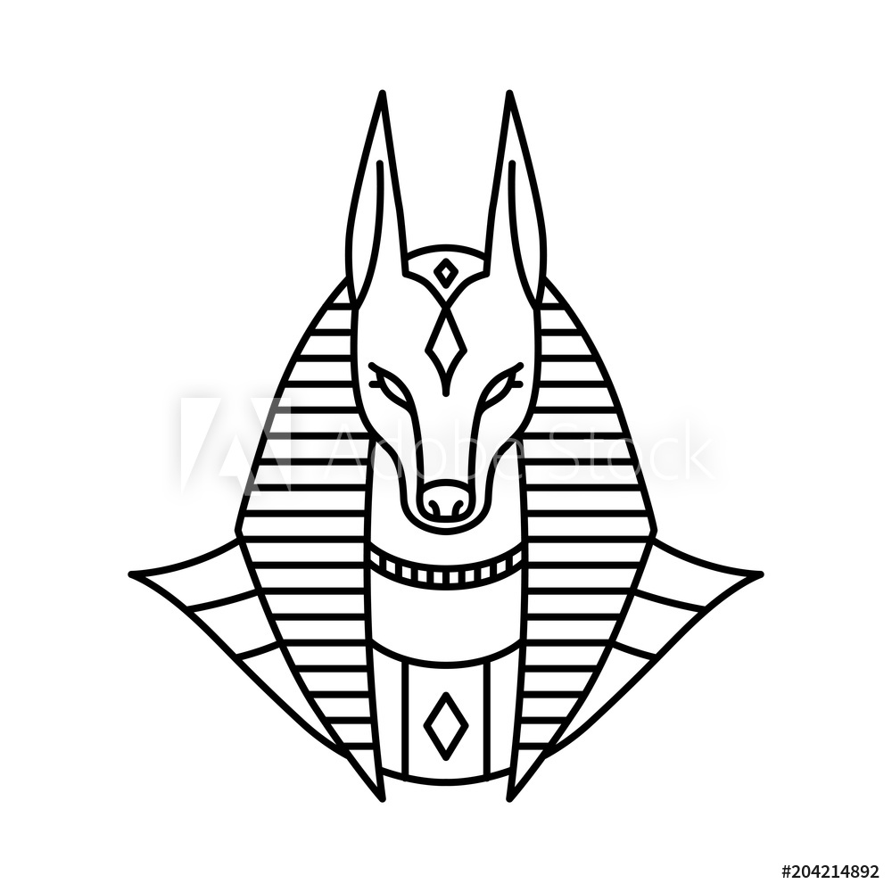 Anubis Drawing Free Download On Clipartmag