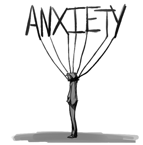 Anxiety Drawing Free download on ClipArtMag