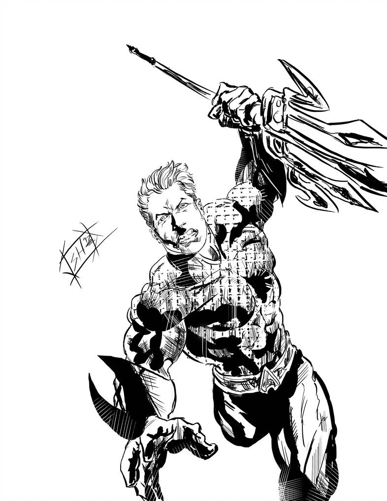 Aquaman Drawing | Free download on ClipArtMag