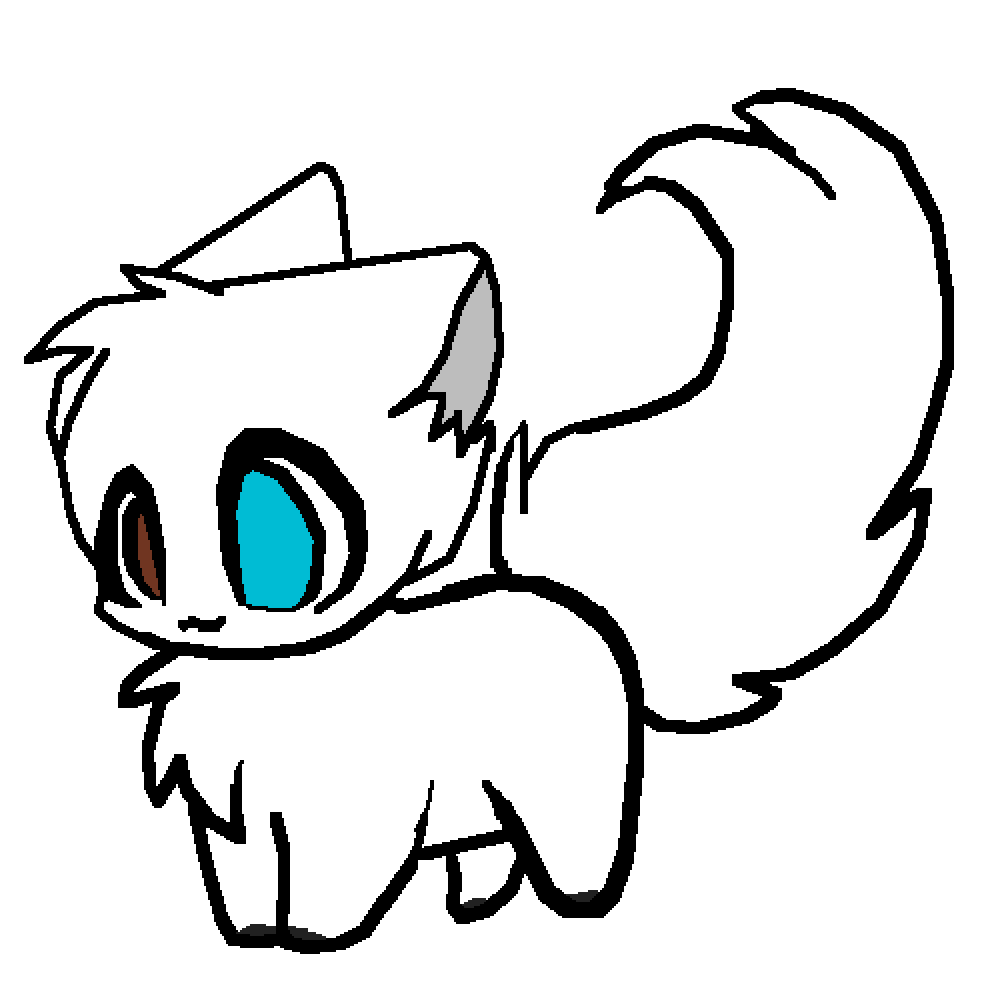 Arctic Fox Drawing Coloring Pages