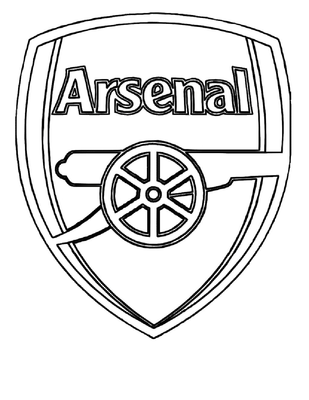 white arsenal top