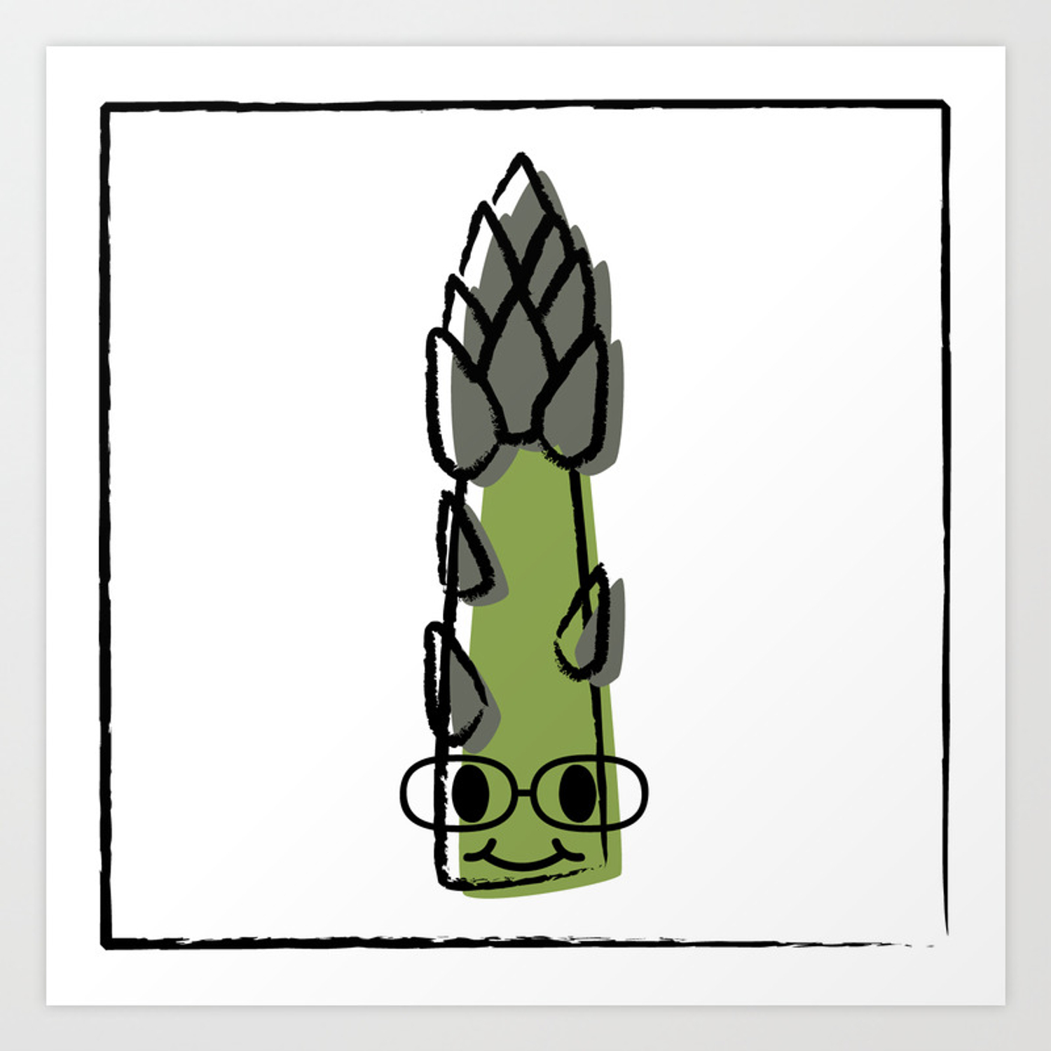 Asparagus Drawing | Free download on ClipArtMag