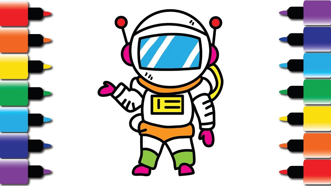 Astronaut Drawing | Free download on ClipArtMag
