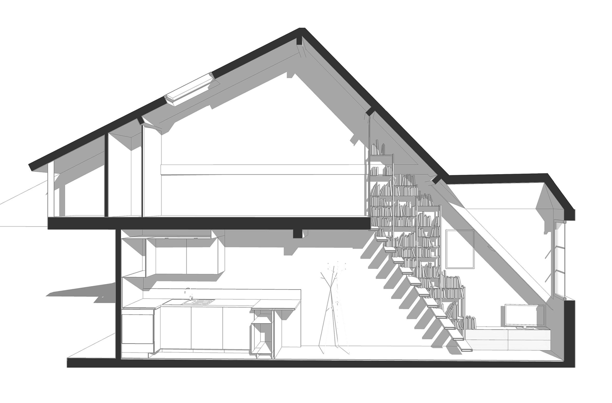 Attic Drawing Free download on ClipArtMag