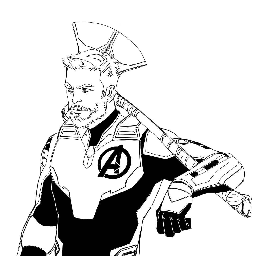 Avengers Drawing | Free download on ClipArtMag