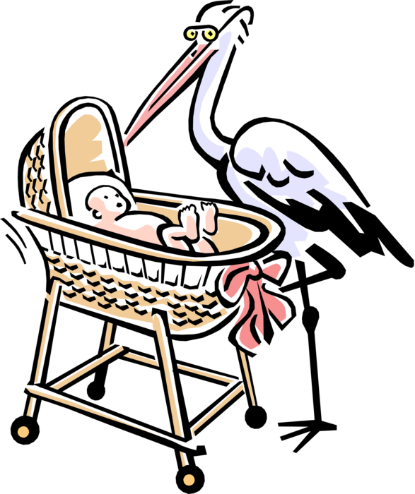 Baby Crib Drawing Free download on ClipArtMag
