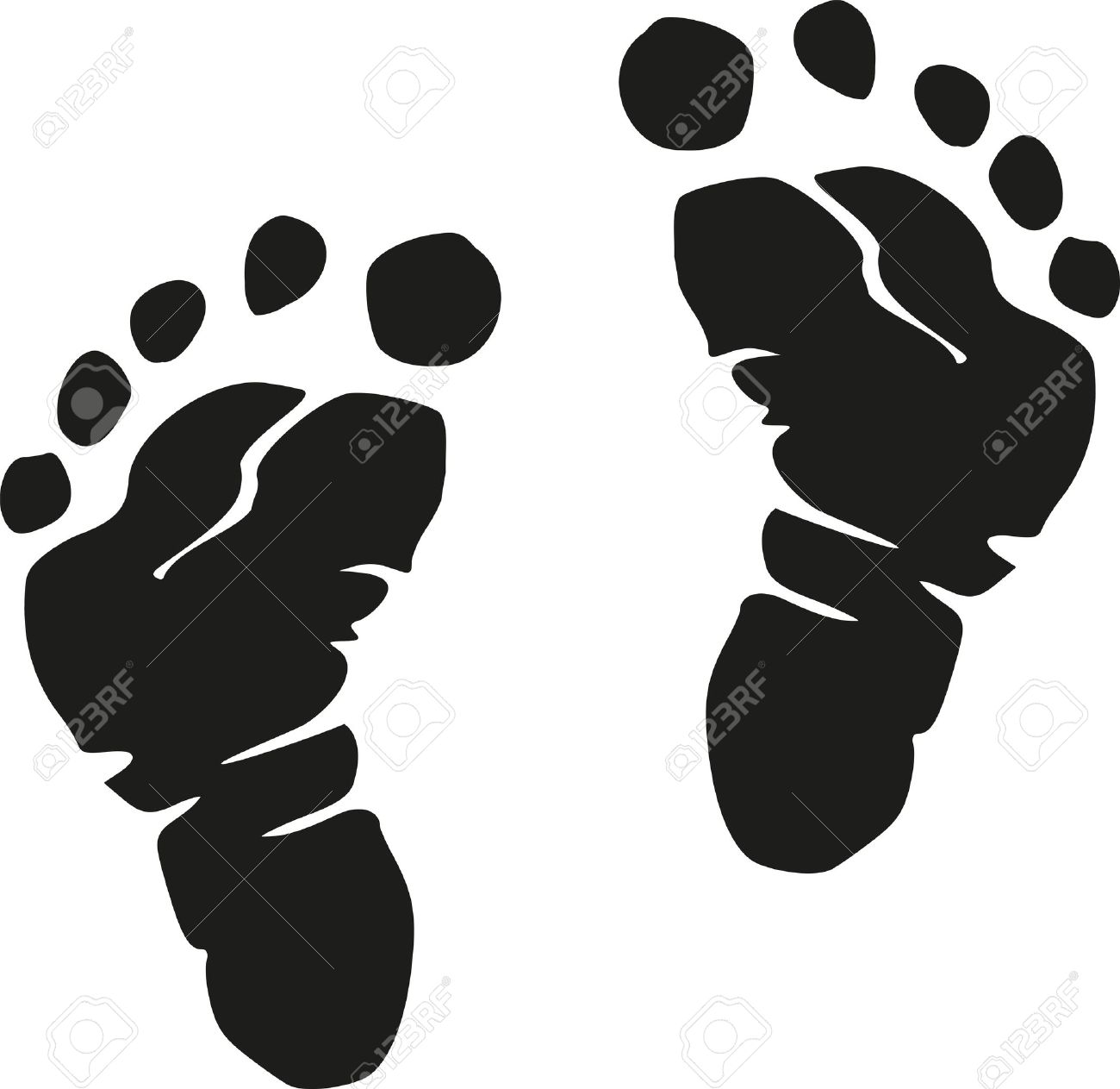 Baby Foot Drawing | Free download on ClipArtMag