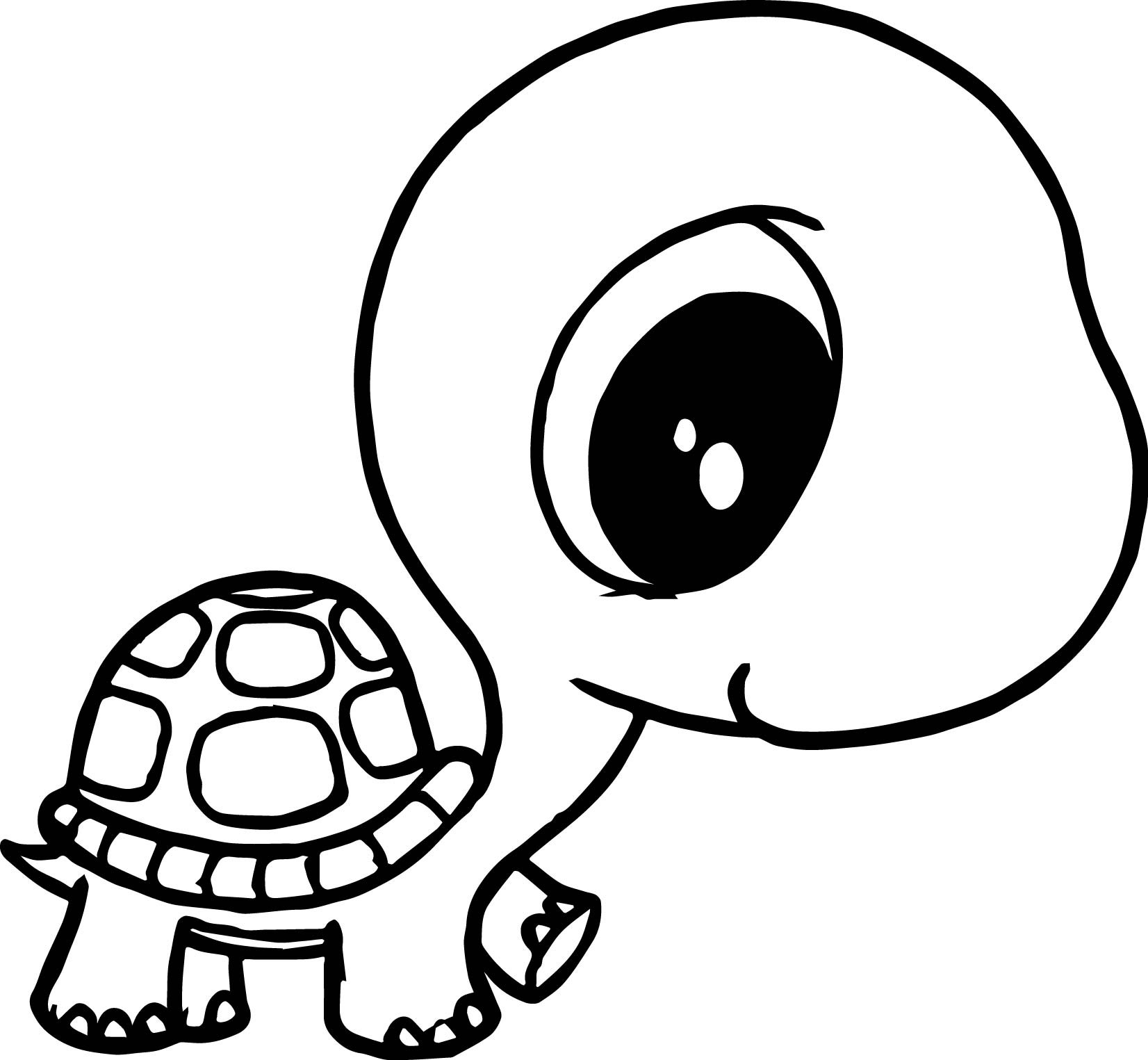Baby Sea Turtle Drawing | Free download on ClipArtMag