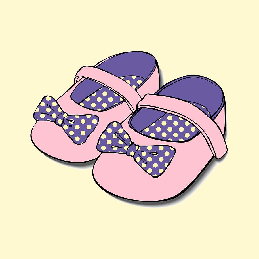 Baby Shoes Drawing | Free download on ClipArtMag