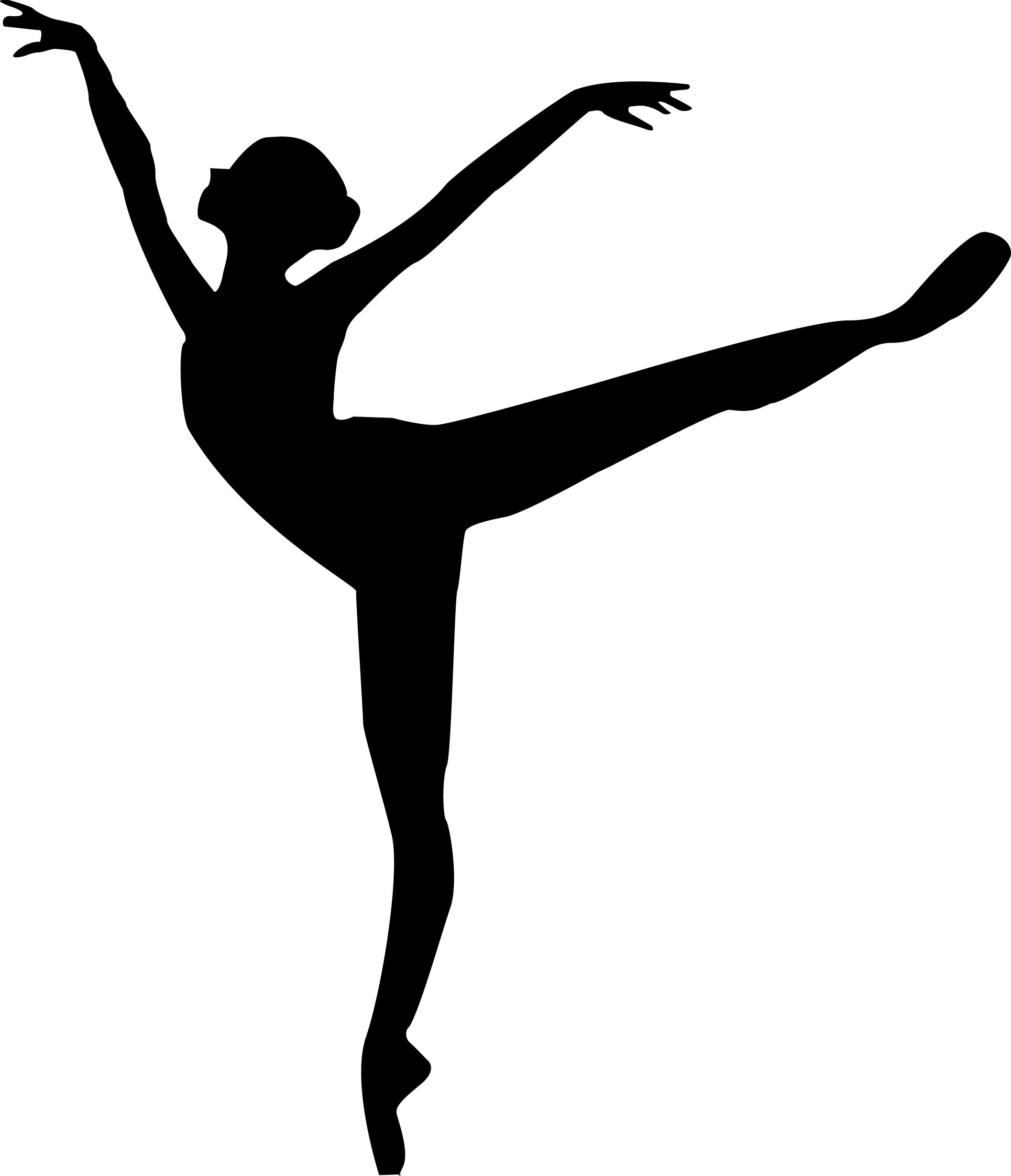 Ballet Dancer Drawing Free download on ClipArtMag