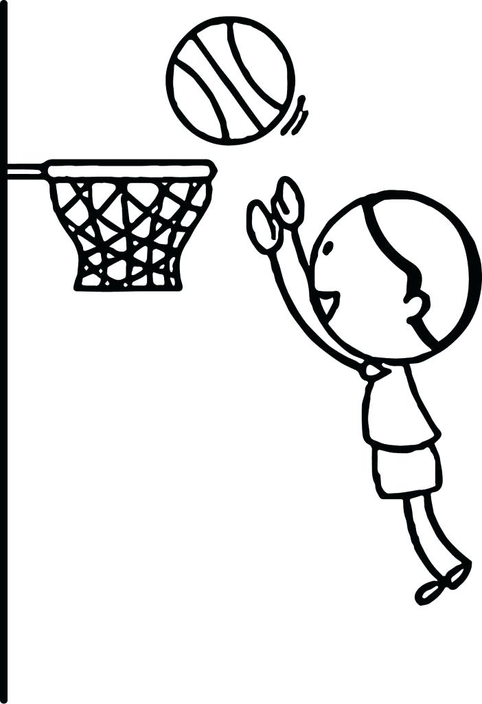 Basketball Goal Drawing | Free download on ClipArtMag