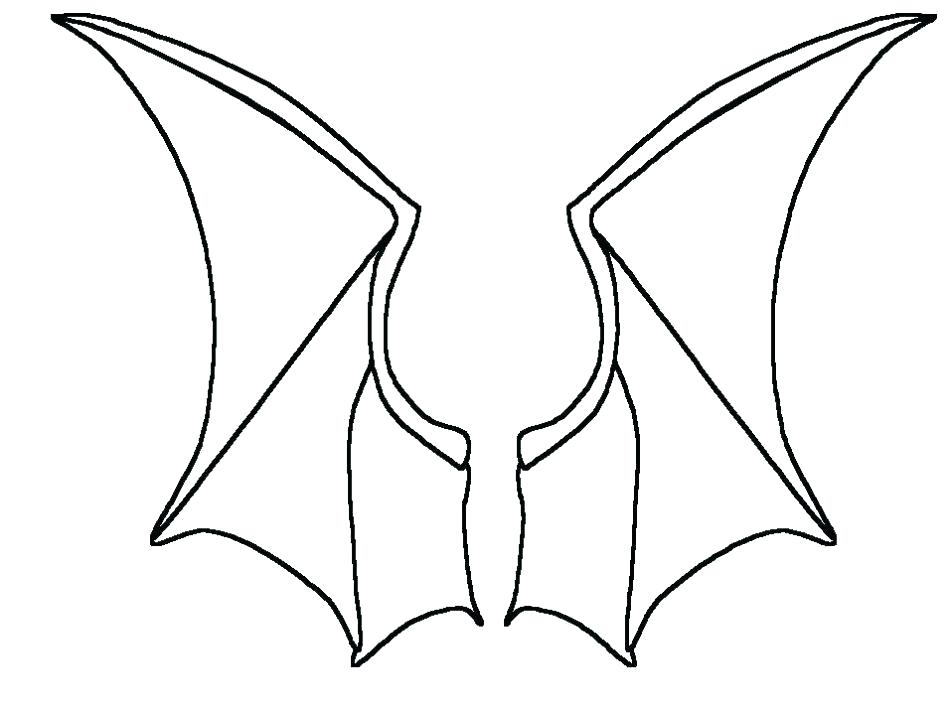 Printable Bat Wings