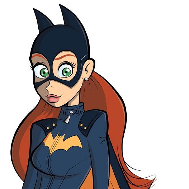 Batgirl Drawing | Free download on ClipArtMag