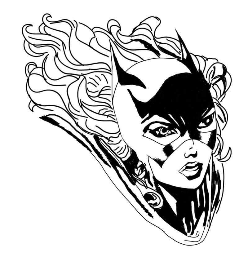 Batgirl Drawing | Free download on ClipArtMag