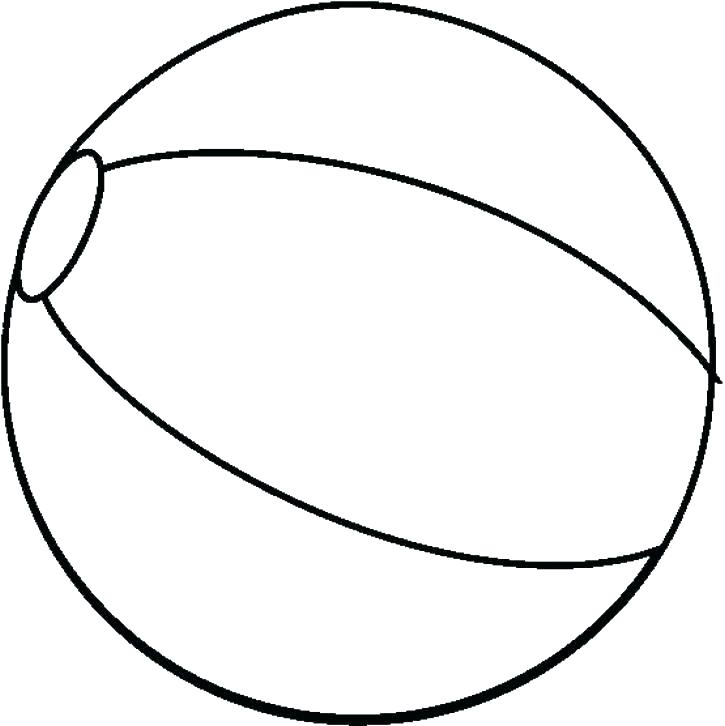 Beach Ball Drawing | Free download on ClipArtMag