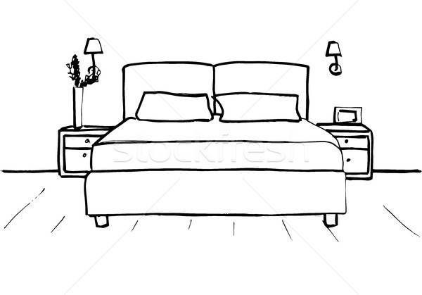 Bedroom Perspective Drawing Free Download Best Bedroom