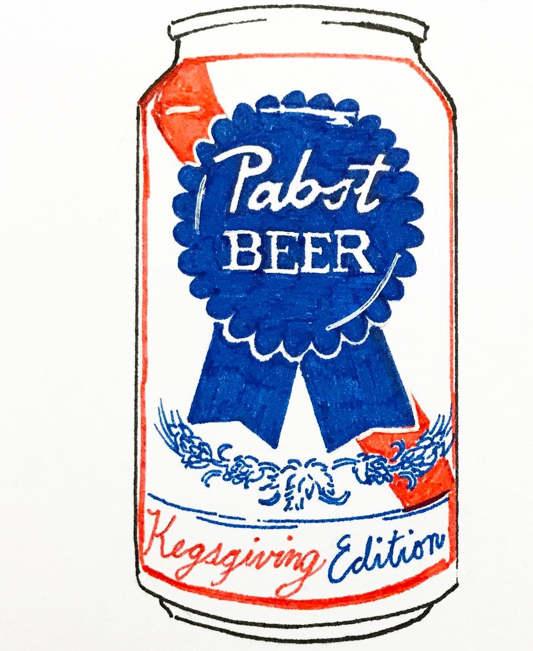 Beer Can Drawing | Free download on ClipArtMag