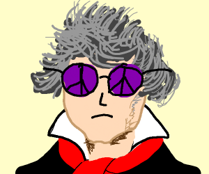 Cartoon Beethoven Clipart - cartoon media