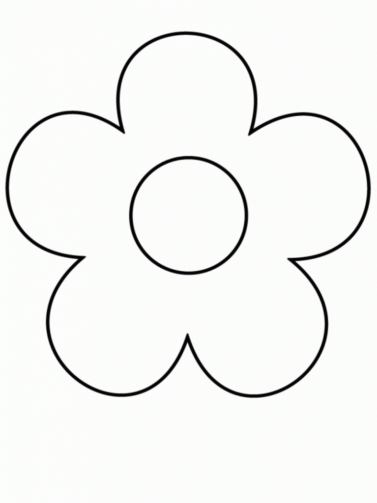 Simple Flower Drawing In Black And White - Lucas Mafaldo