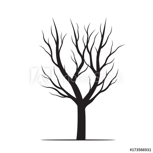 Black Tree Drawing Free download on ClipArtMag