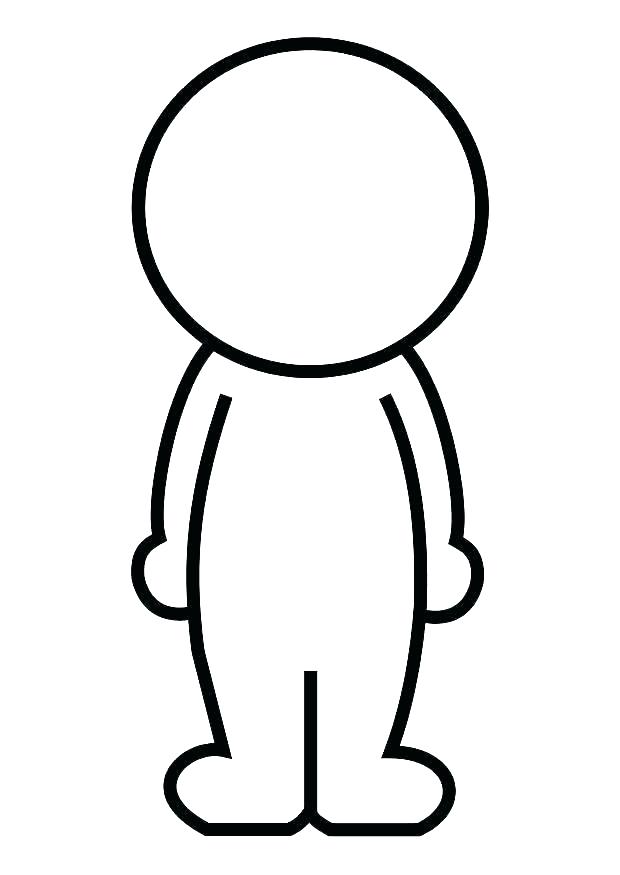 Blank Body Drawing Free Download On Clipartmag