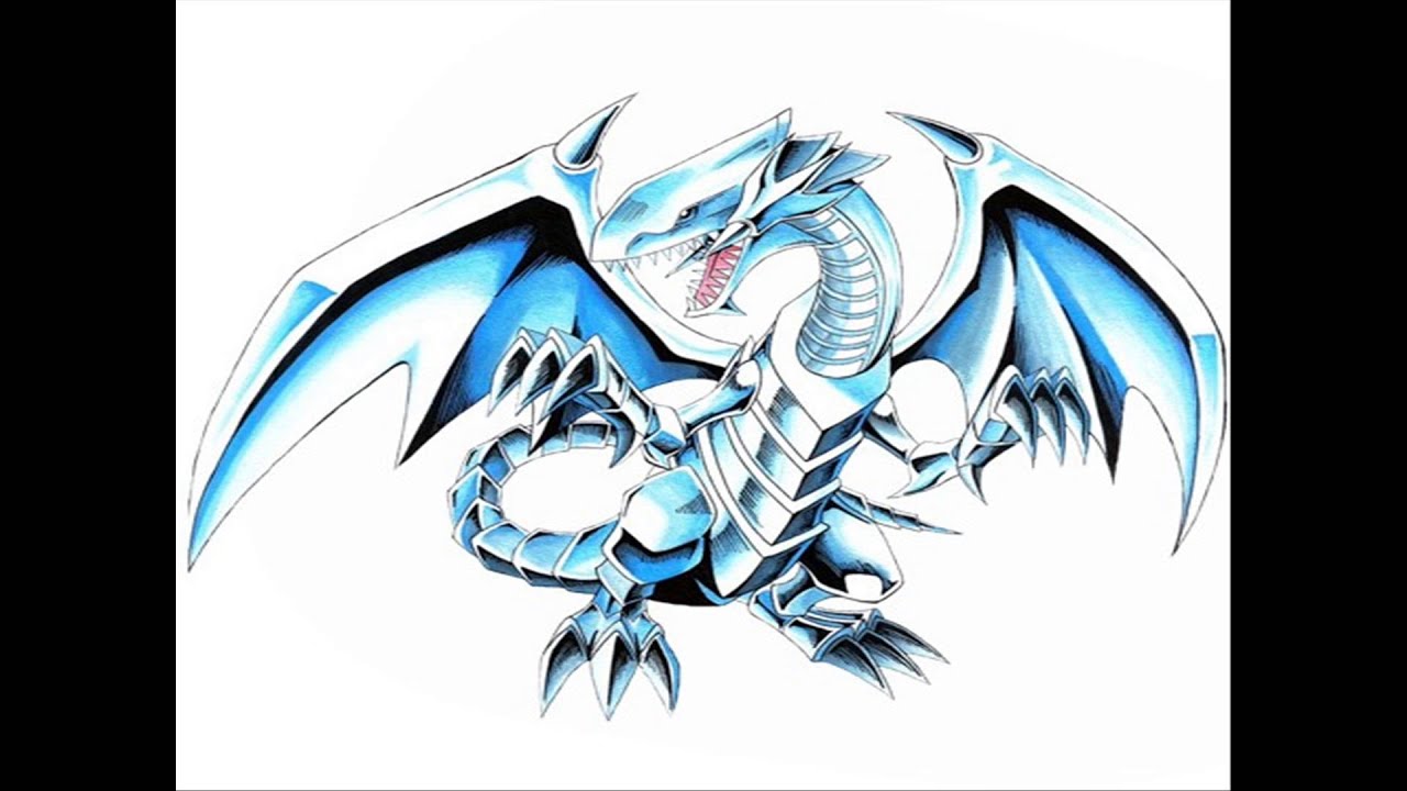 Blue Eyes White Dragon Drawing | Free download on ClipArtMag