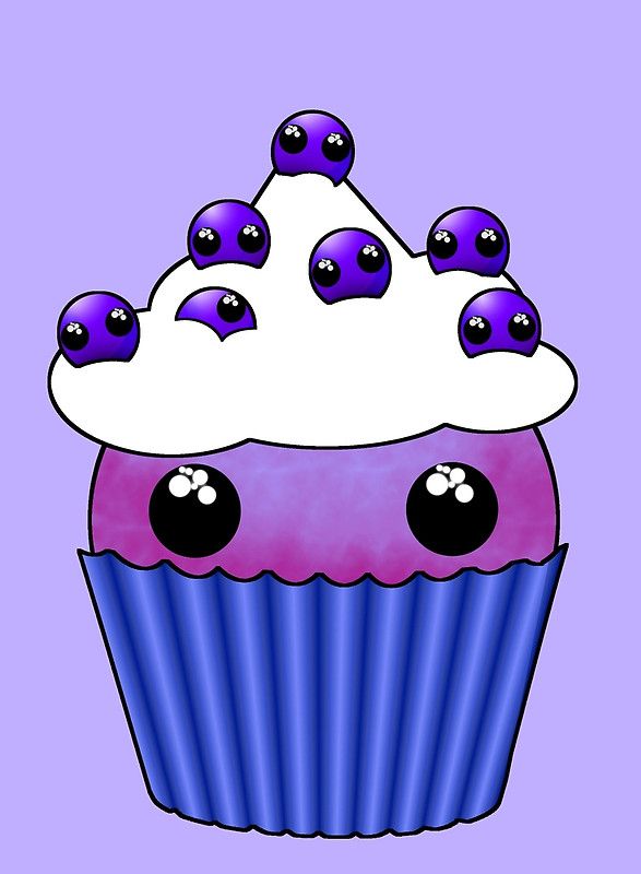 Blueberry Muffin Drawing | Free download on ClipArtMag