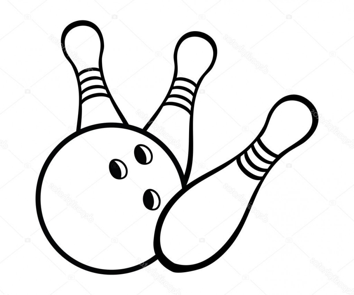 Bowling Ball Drawing Free download on ClipArtMag