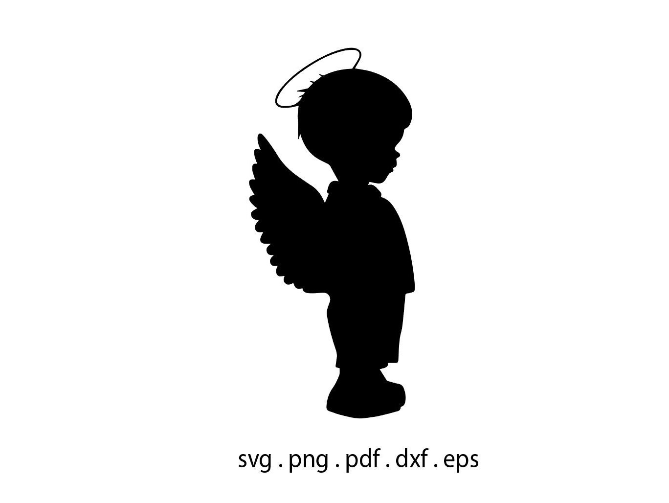 Boy Angel Drawing | Free download on ClipArtMag