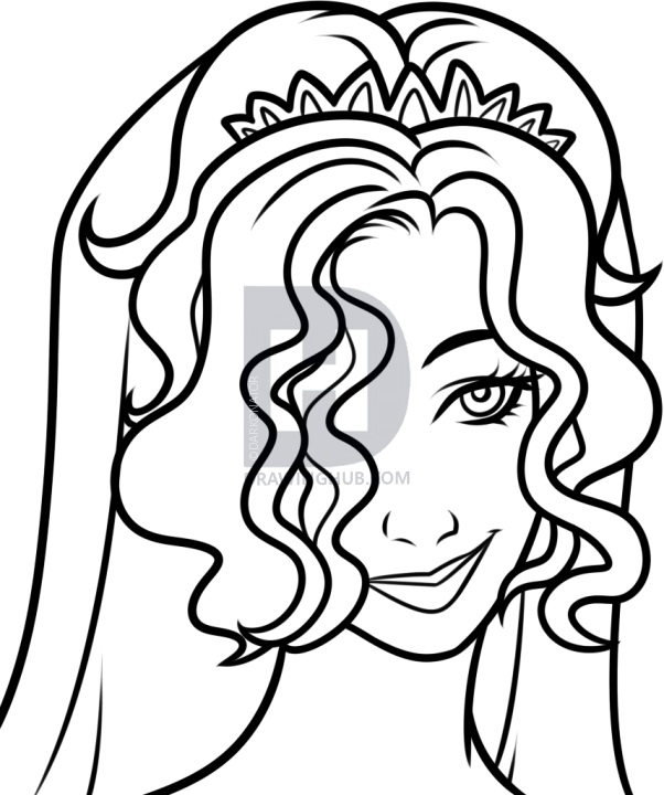 Bride Drawing | Free download on ClipArtMag