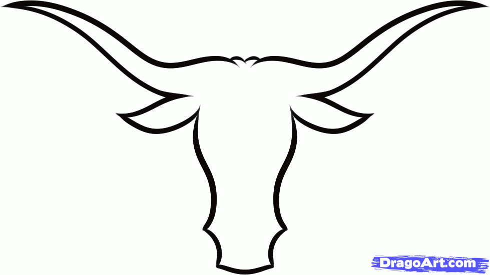 Bull Face Drawing | Free download on ClipArtMag