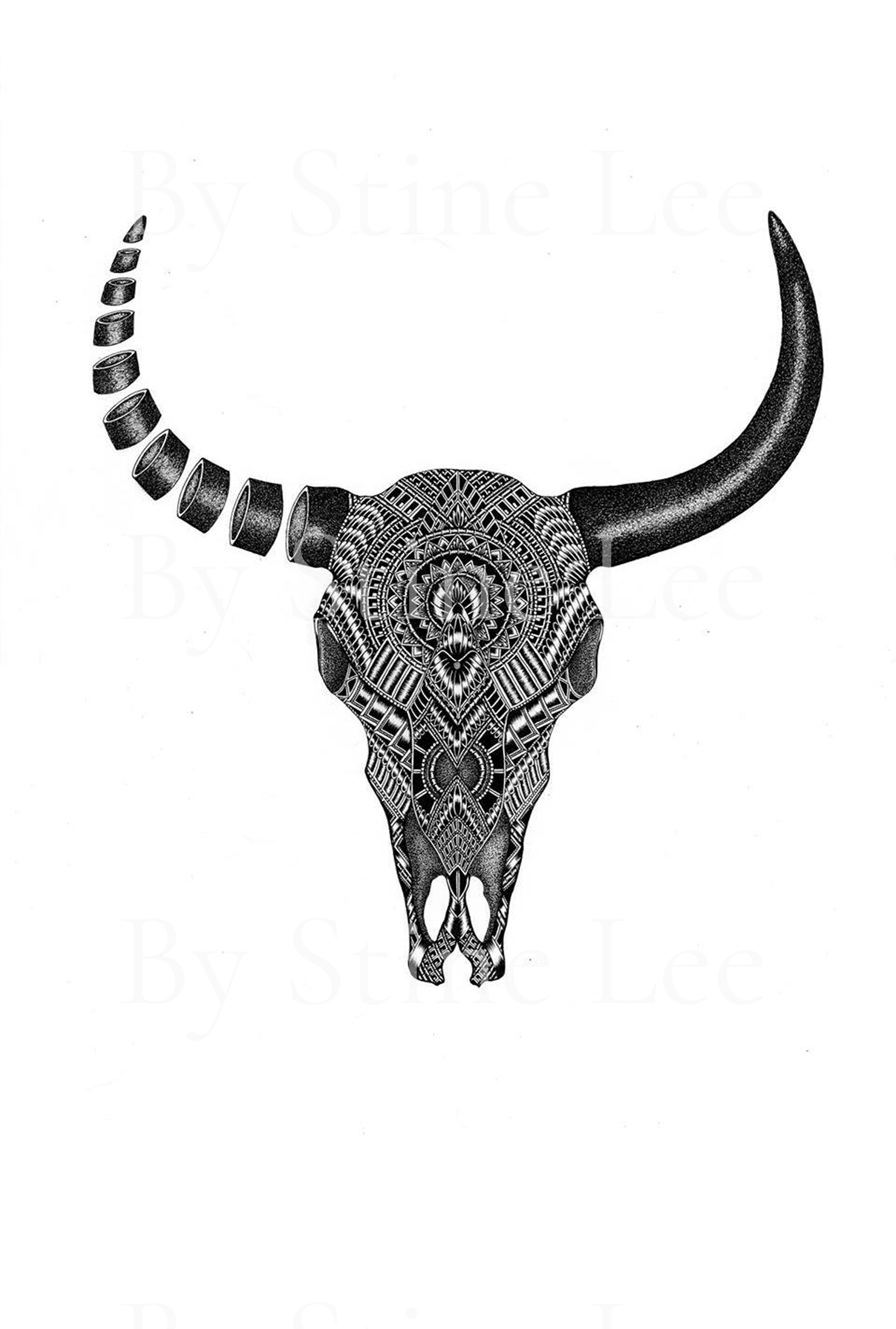 Bull Horns Drawing | Free download on ClipArtMag