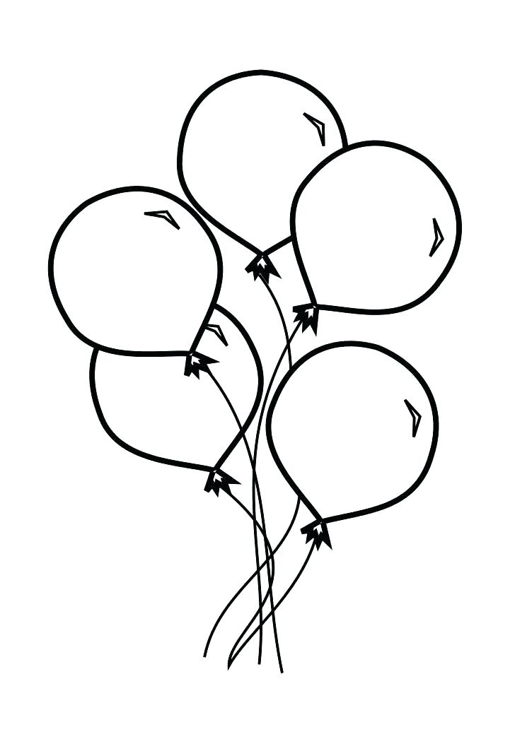 Bunch Of Balloons Drawing Free Download On ClipArtMag