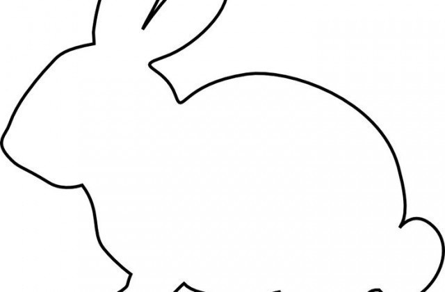 Bunny Outline Drawing | Free download on ClipArtMag