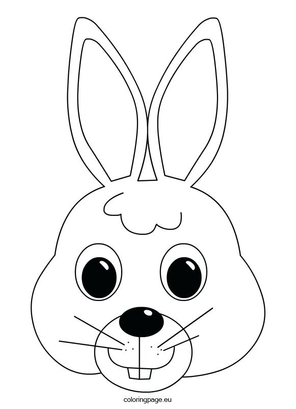 Bunny Outline Drawing Free download on ClipArtMag