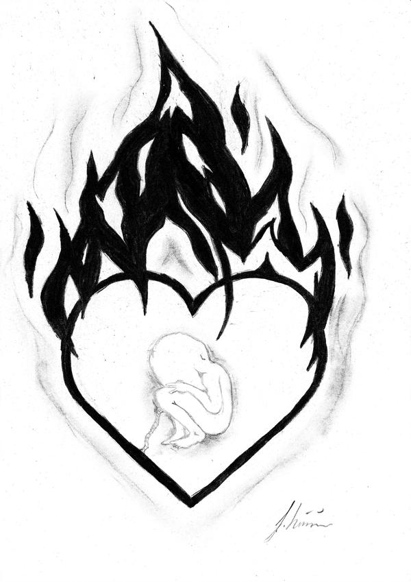 burning-heart-drawing-free-download-on-clipartmag