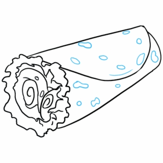 Burrito Drawing | Free download on ClipArtMag