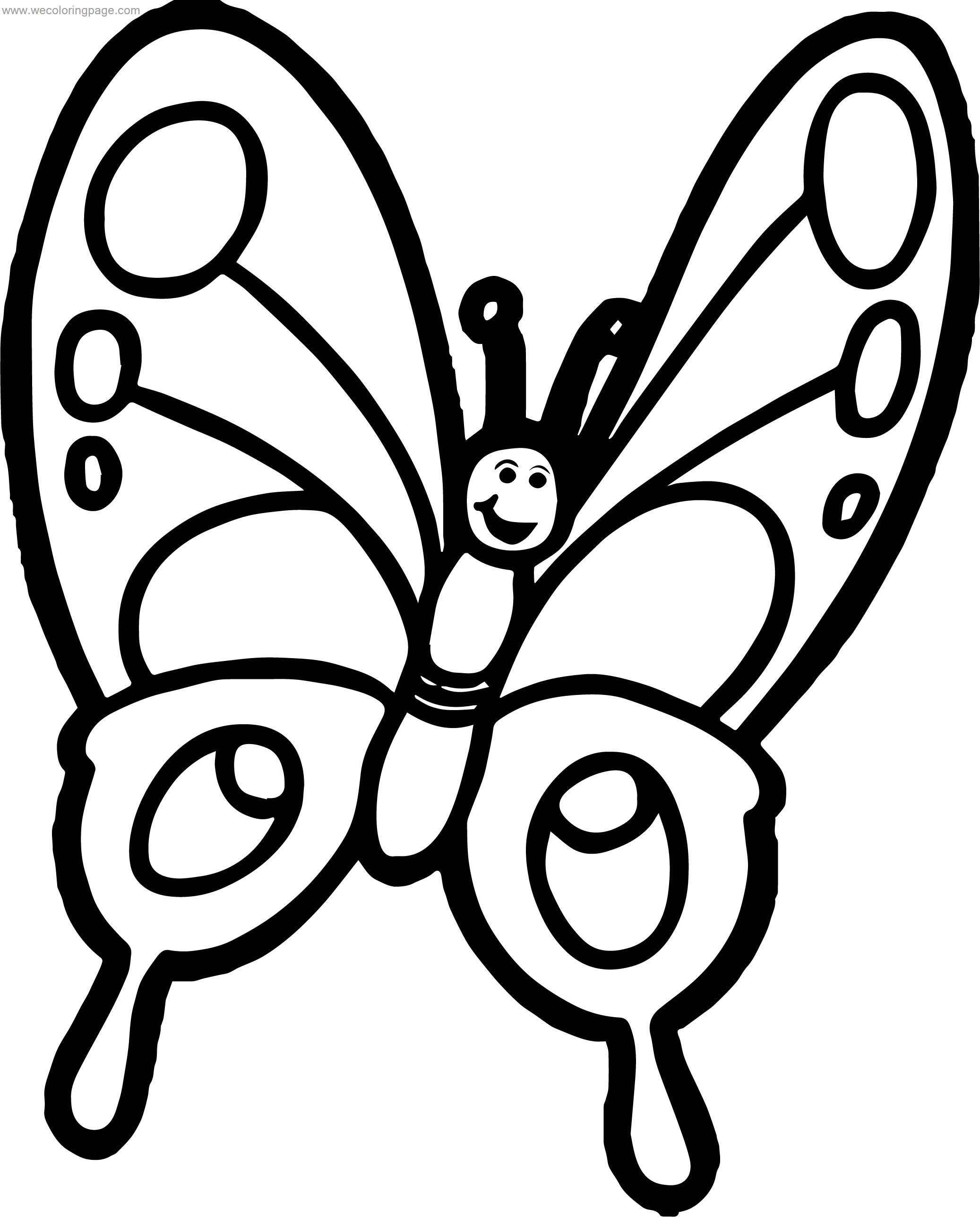 Butterfly Cartoon Drawing | Free download on ClipArtMag