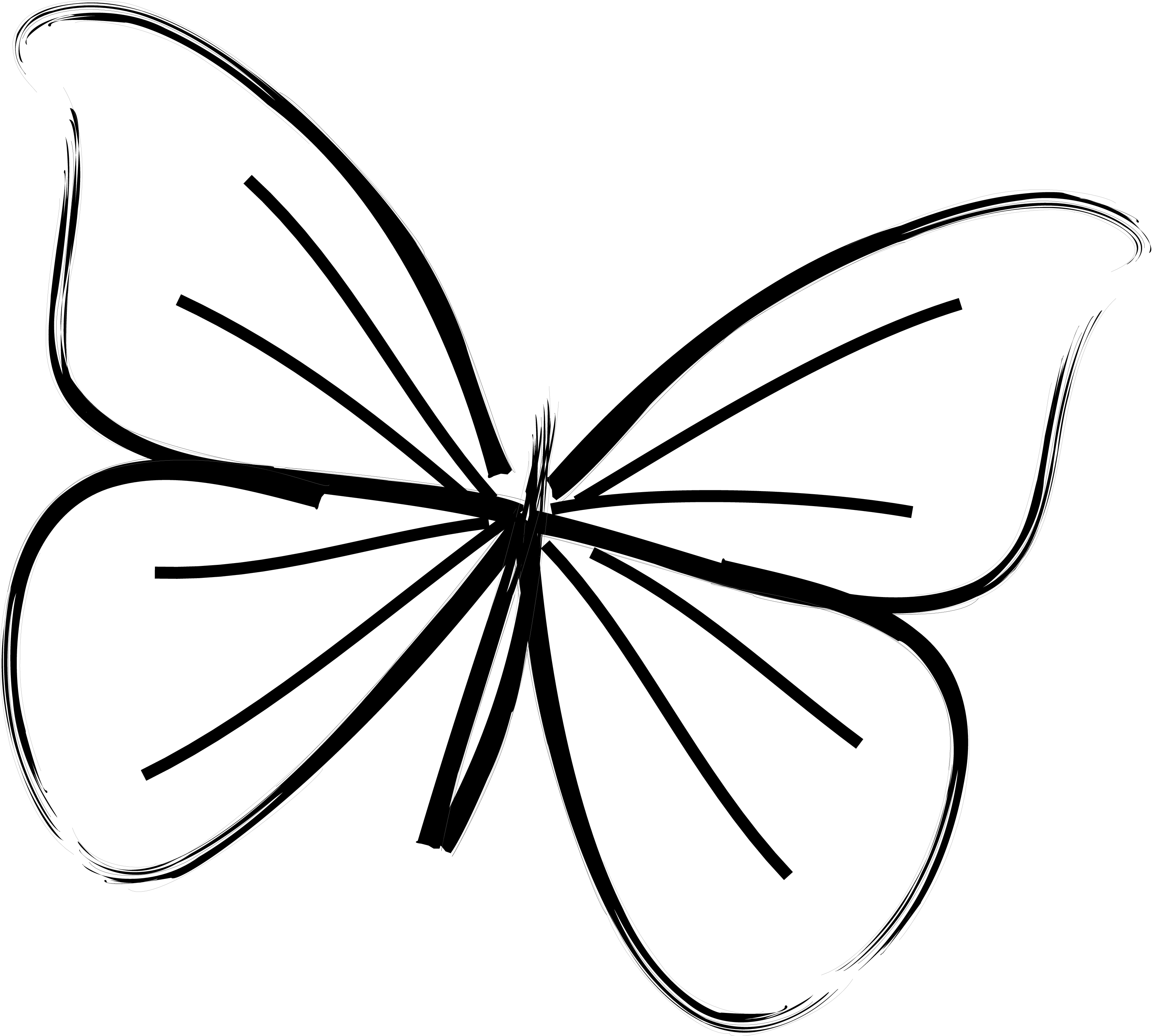 Butterfly Drawing For Children | Free download on ClipArtMag