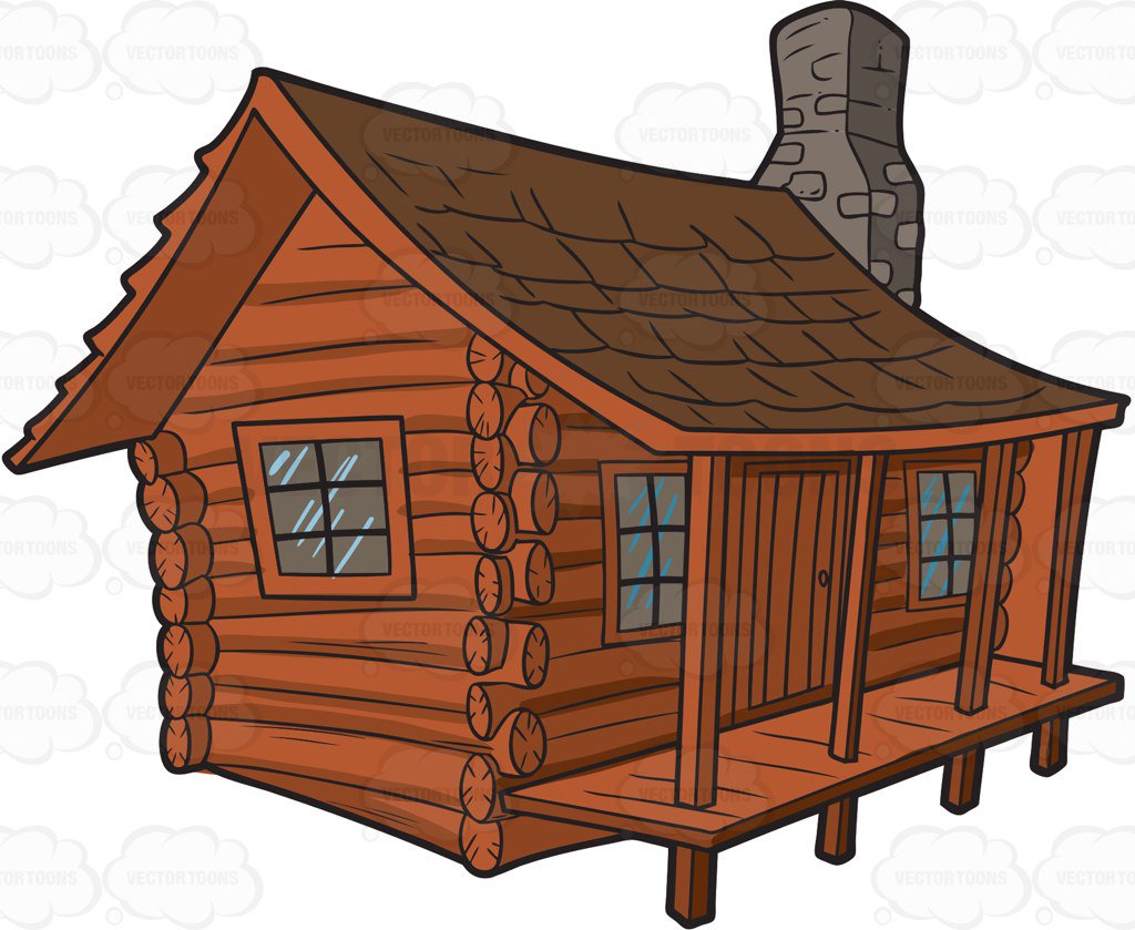 Cabin In The Woods Drawing Free Download On Clipartmag