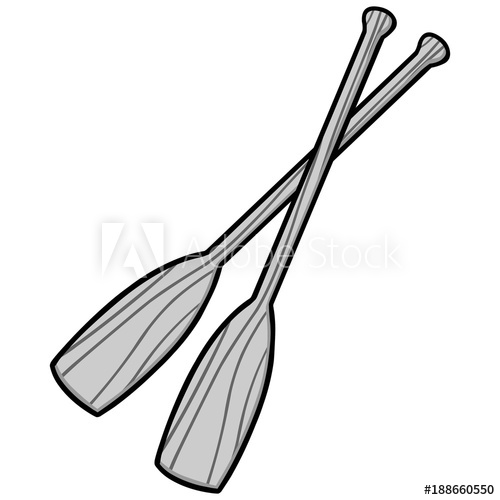 Canoe Paddle Drawing | Free download on ClipArtMag