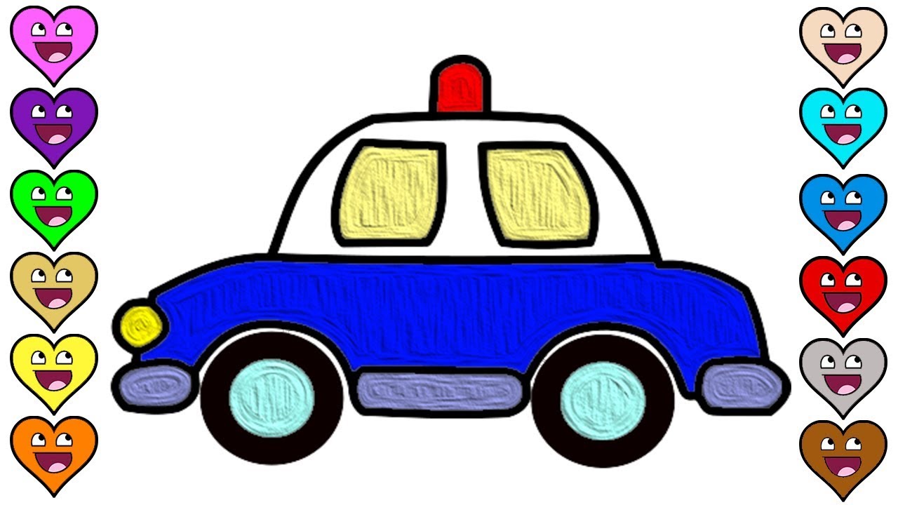 Car Drawing For Kids Step By Step | Free download on ClipArtMag