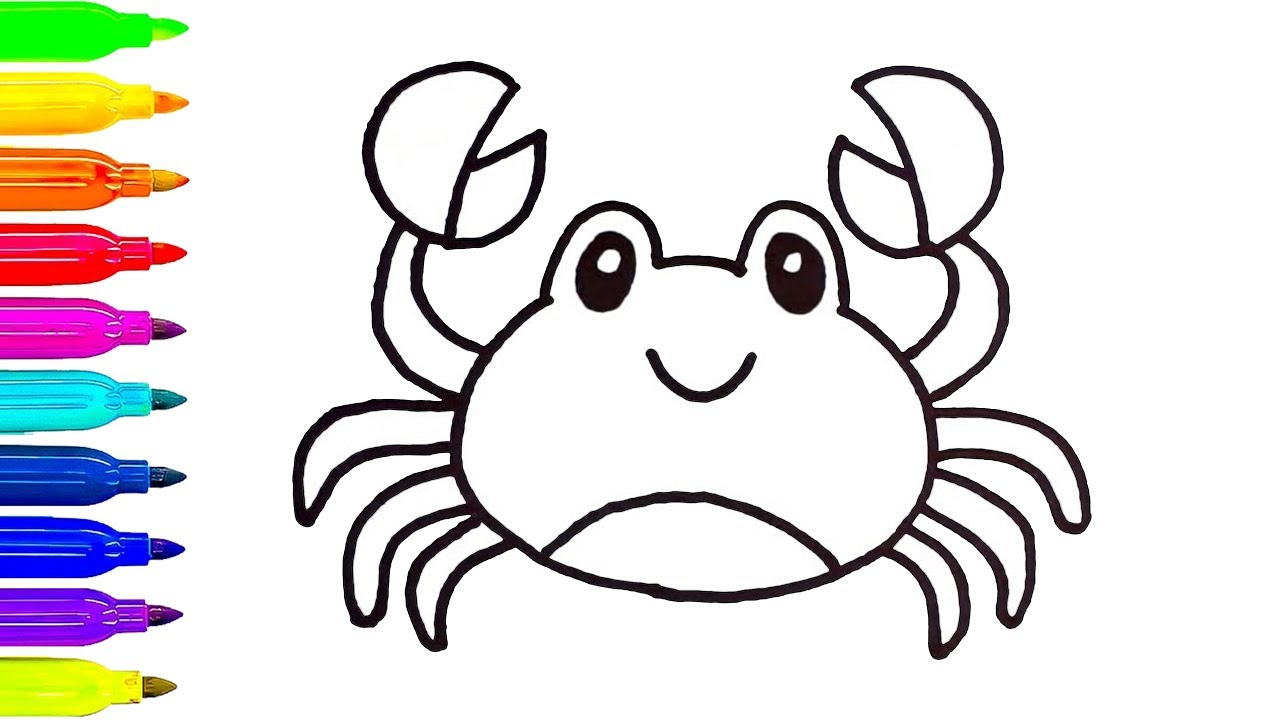 Cartoon Crab Drawing | Free download on ClipArtMag